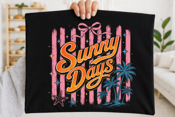 Download Retro Summer Typography Design - Summer Collection