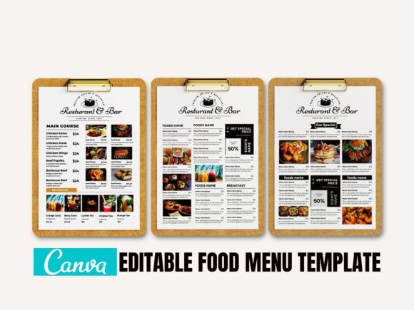 Download Food Menu Template - Menu Collection